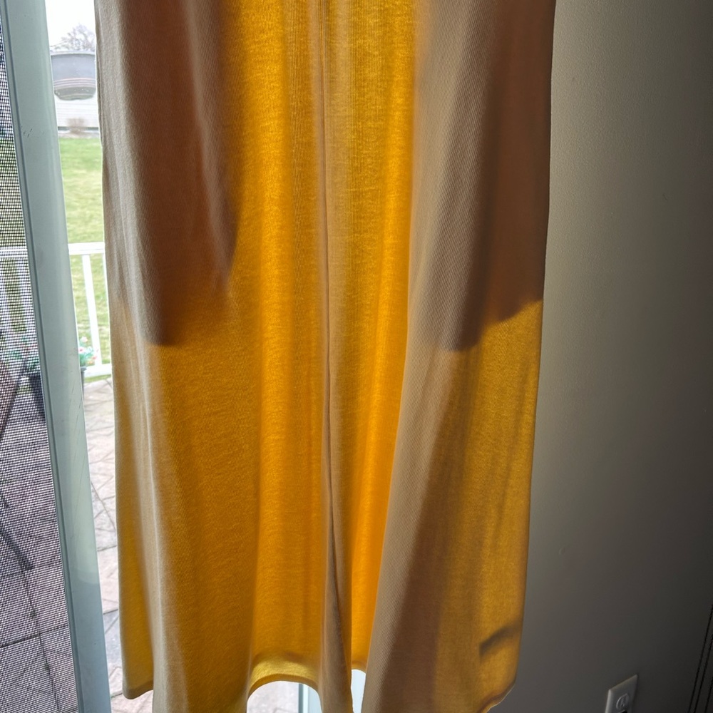 Yellow and Cream Curtain